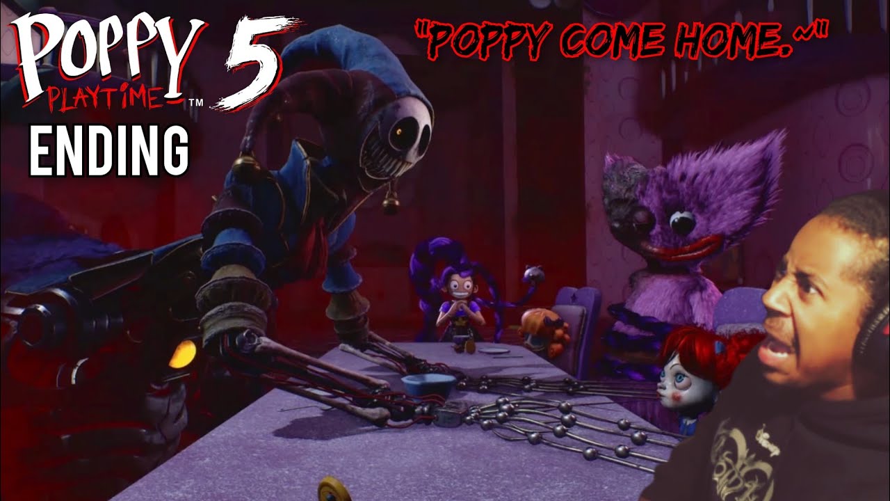 Pomni From TADC Needs To Get Her Crackheaded Brother | Poppy Playtime - Chapter 5 | (Ending)