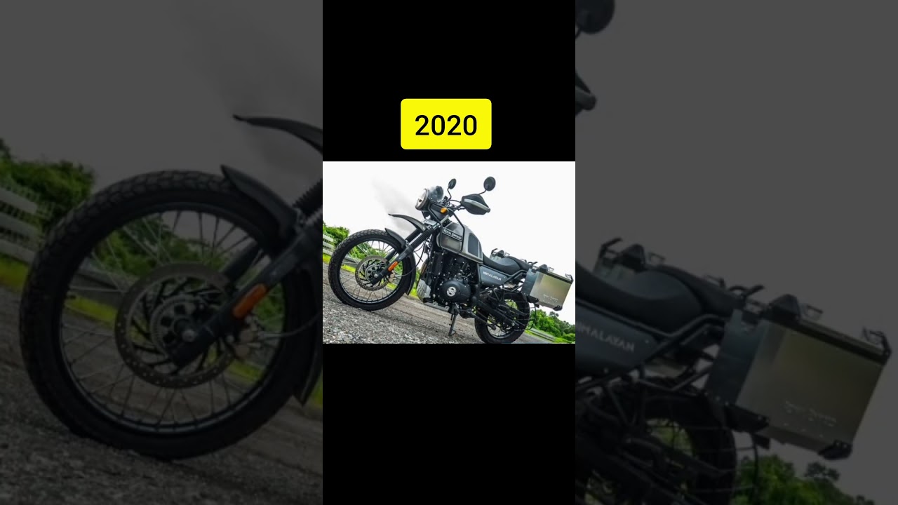 Evolution of Royal Enfield Himalayan Bike (2016-2023)
