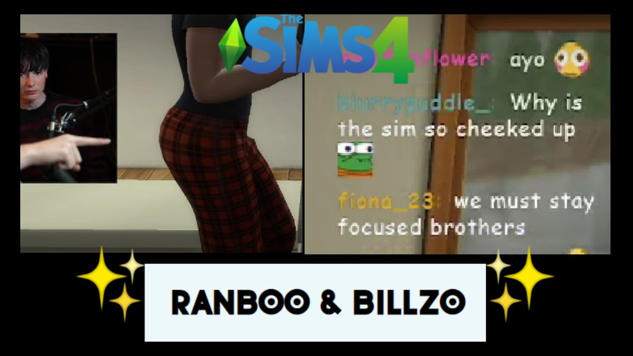 Ranboo & Billzo Modded Sims 4, BEST MOMENTS
