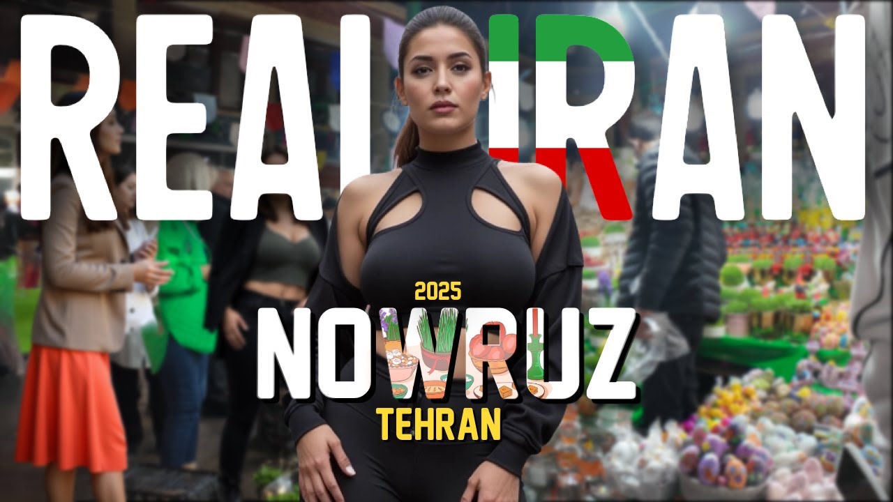 Real IRAN 🇮🇷 Nowruz 2025 | Persian New Year in Tehran bazaar ! ایران