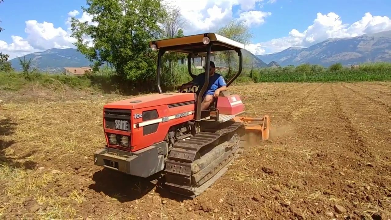 ripuntatura same explorer c 90cv + fresatura same explorer c 70cv