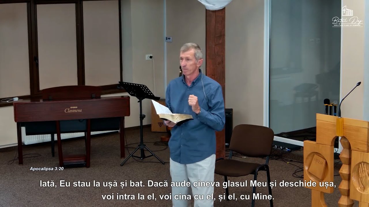 Prima predică a Pastorului NELU MUREȘAN - BETEL DEJ - după accident *Decizia îți aparține*