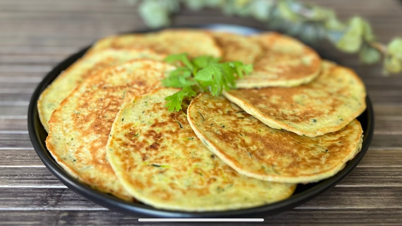 Pancake à la Courgette & au Parmesan : L'Accompagnement Parfait pour vos Brunchs !