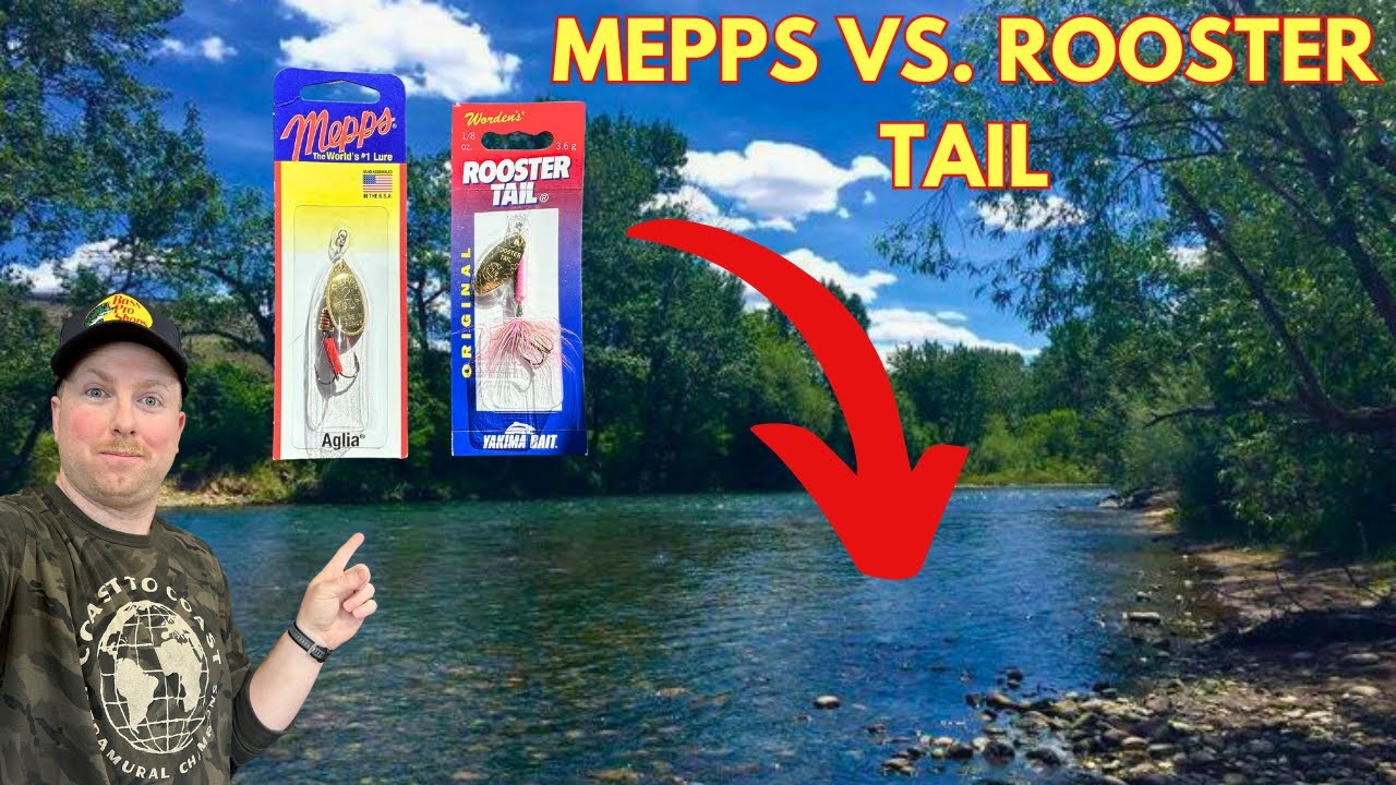 Which Inline Spinner is BEST? (Mepps vs Rooster Tail)
