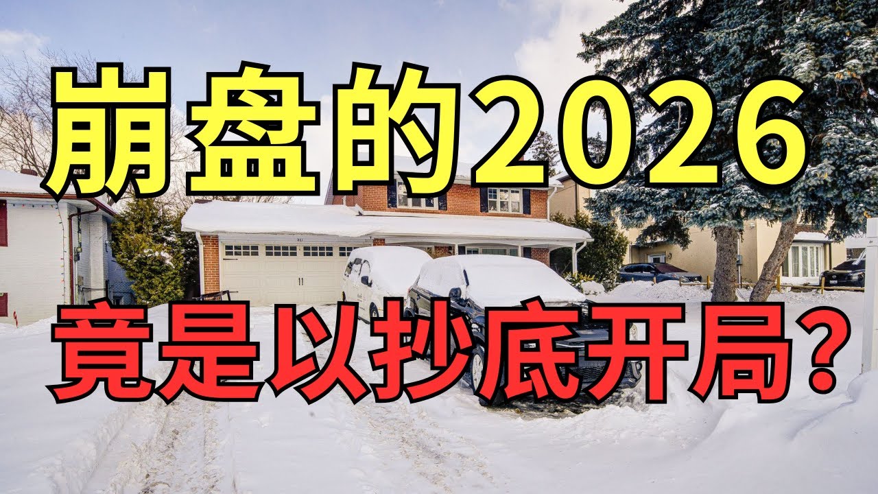 崩盘的2026，竟是以抄底开局？当你以为要崩盘，底部已经被抄走？