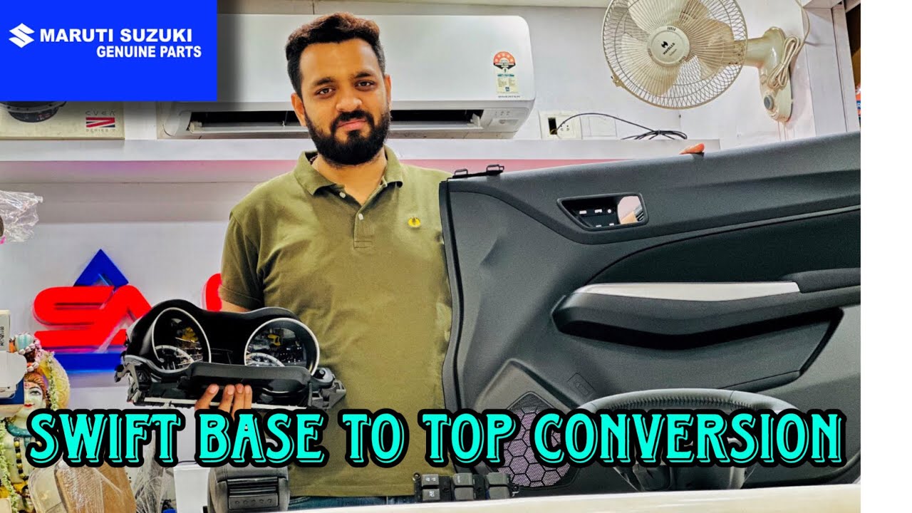 Swift Conversion From Base To Top | 1st Time in Kolkata | Original MGP | Swift LXI Modifications