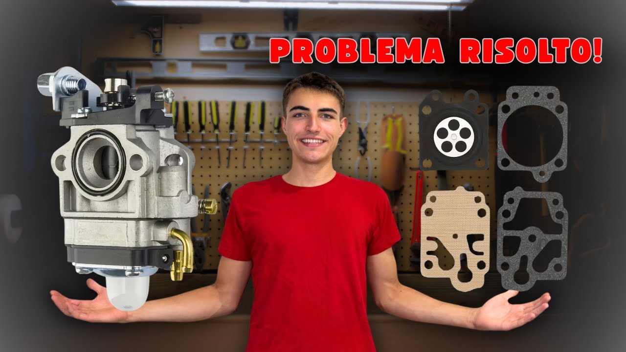 Riparare il CARBURATORE del DECESPUGLIATORE in pochi minuti | Tutorial Facile!