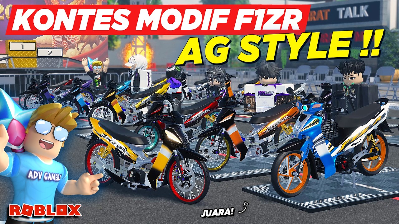 FASTEST F1ZR AG STYLE DRAG BIKE MODIFICATION CONTEST !! RDID ROLEPLAY UPDATE - Roblox