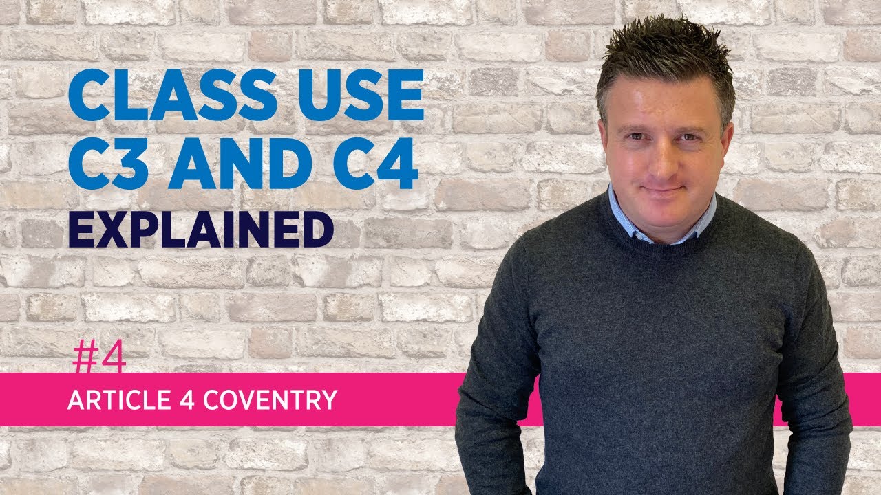 Class Use C3 and C4 Planning Explained | Article 4 Coventry | @homemakerproperties