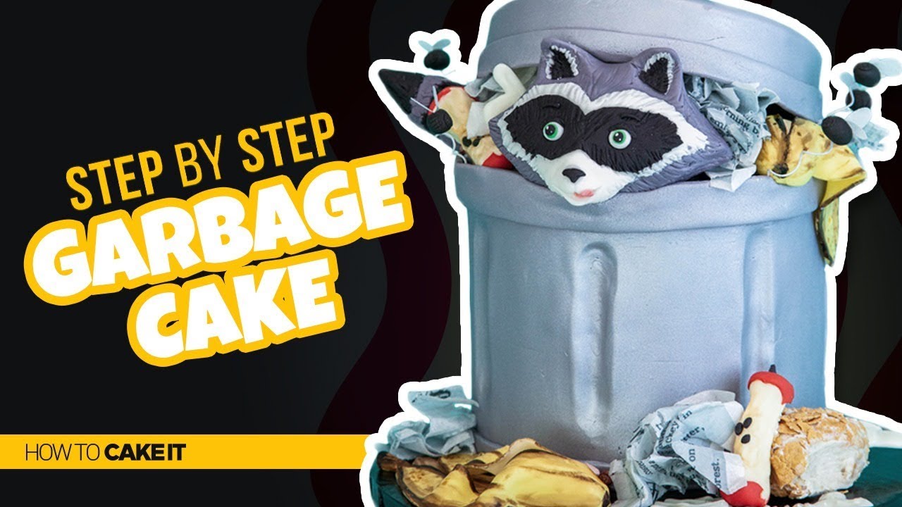 How To Make A CRAZY Garbage Cake by Cassie Garner | How To Cake It Step By Step