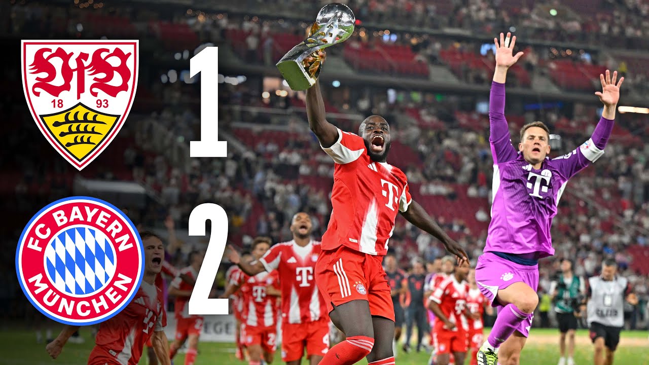 KANE & D&Iacute;AZ SECURE THE SUPERCUP! 🏆 | VfB Stuttgart - FC Bayern 1-2 | Highlights & Interviews