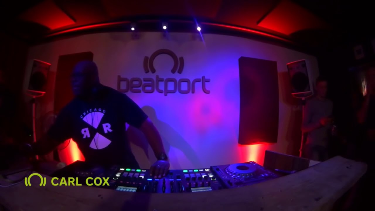 Legend Carl Cox playing - Ted Dettman, Urig&Dice - Haze @Beatport Studios, ADE