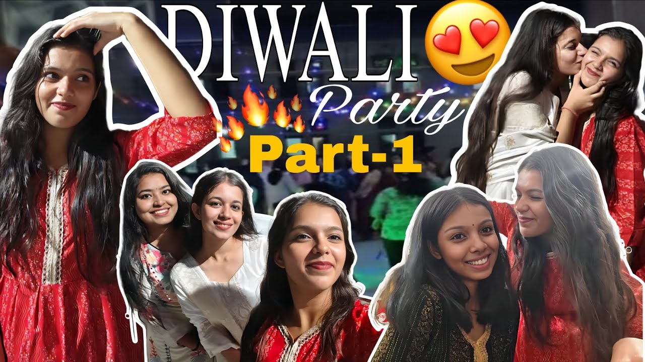 🕺 Hostel  Diwali Party 💥 | Vlog 5 Part 1 – Masti Overload!🤩🤯|GBPUAT*Pantnagar university💗🌸
