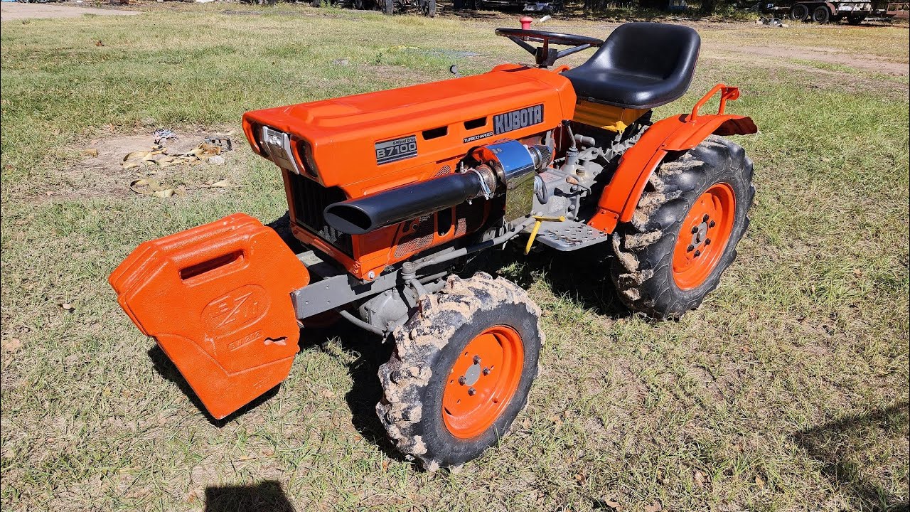 Обзор турбированного пикапа Kubota B7100.