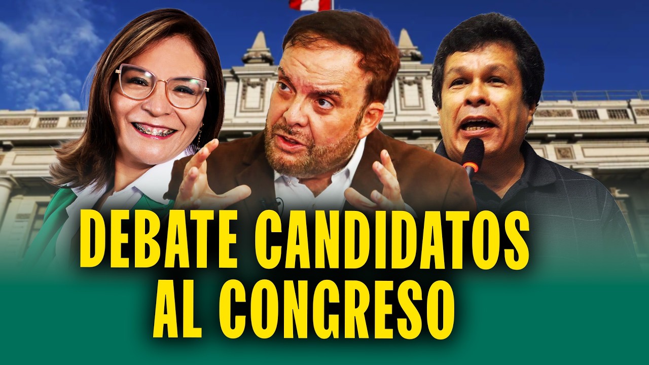 DEBATE DE CANDIDATOS AL CONGRESO EN VIVO