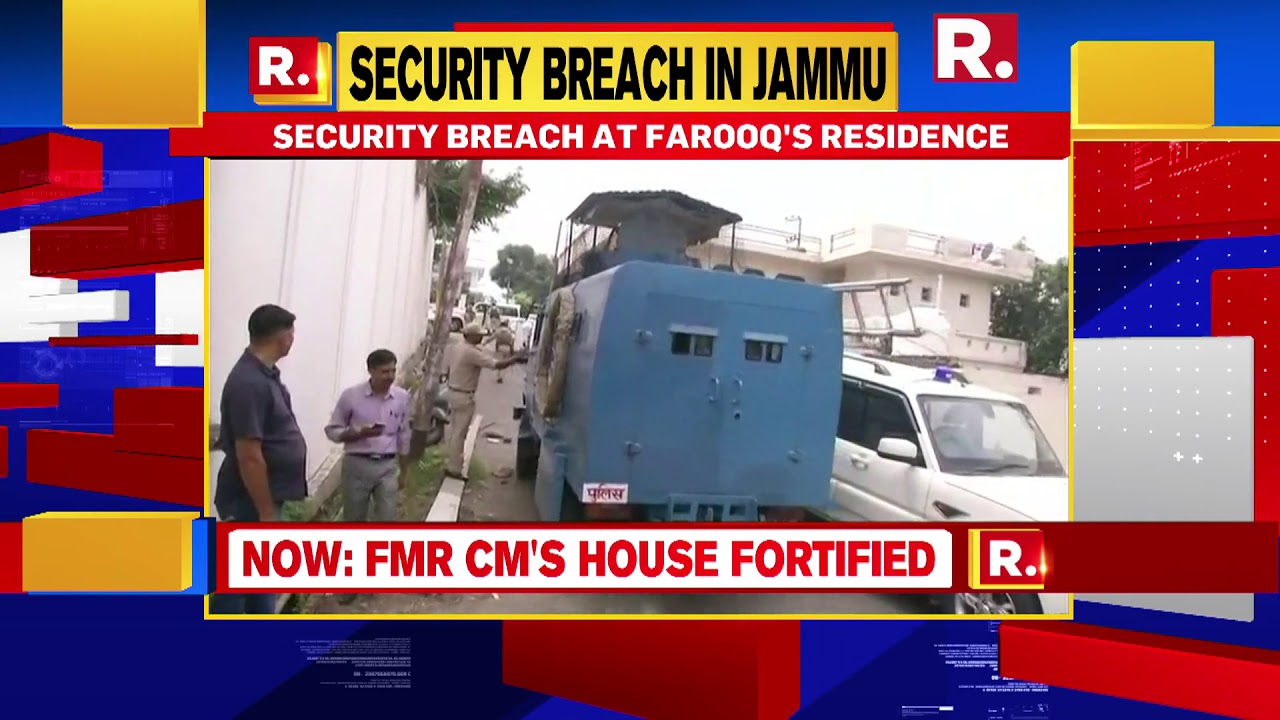 Intruder Tried Entering Former J&K CM's Residence