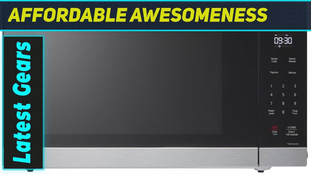 Микроволновая печь LG MSER2090S из нержавеющей стали — лучший вариант объёмом 2,0 куб. фута для с...