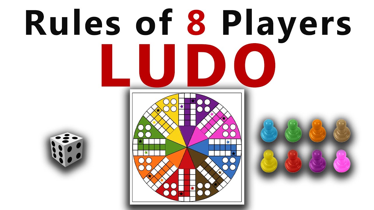 How to play Ludo : Ludo Board Game Rules & Instructions for 8 Players