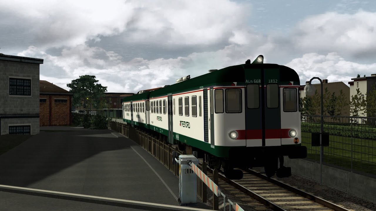 TRAIN SIMULATOR: DOPPIA ALN 668 IN LIVREA TRENORD SUL BRESCIA - ISEO