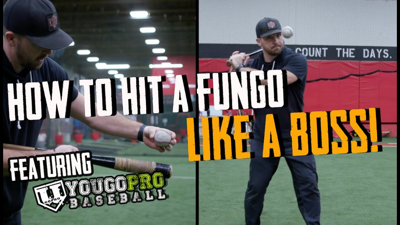 How to Hit A Fungo LIKE A BOSS! | Ft. YouGoProBaseball