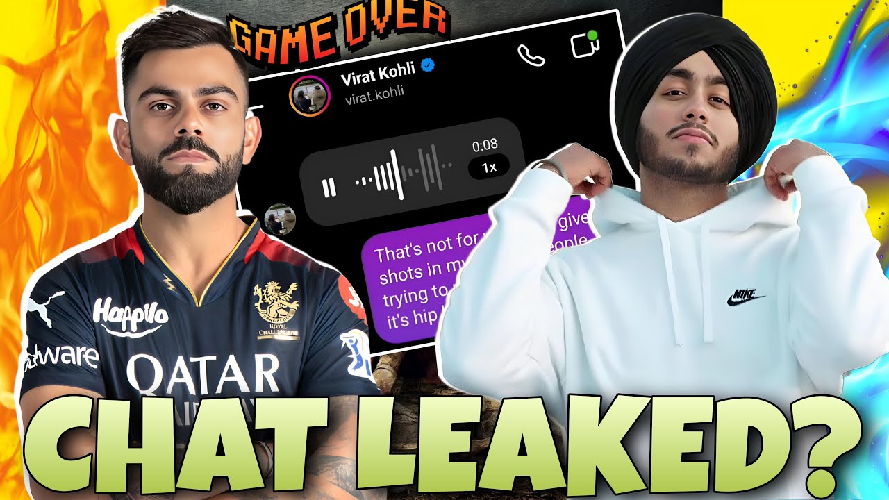 Virat Kohli & SHUBH Instagram Chat Leaked after Shubh Leo EP (Real or Fake)
