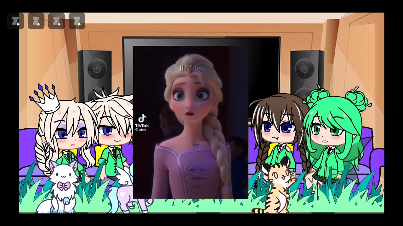 elsa past classmate react to her and her sister anna (1/?)(made by princess_mae)