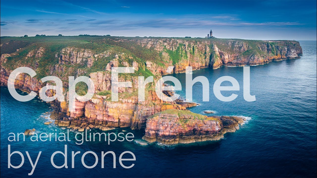 Cap Fr&eacute;hel by Drone, Brittany, France