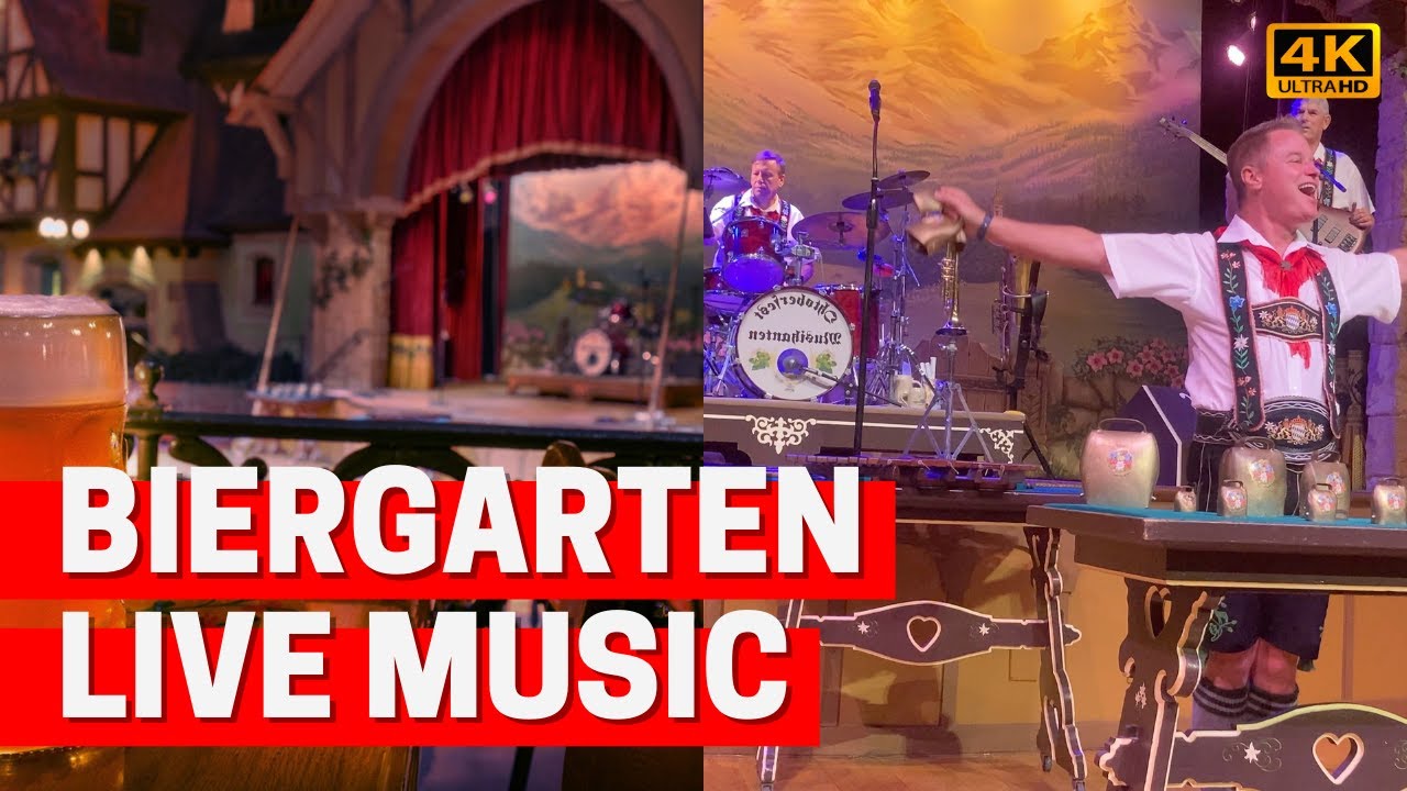 Epcot Germany Pavilion Biergarten Live Music Show