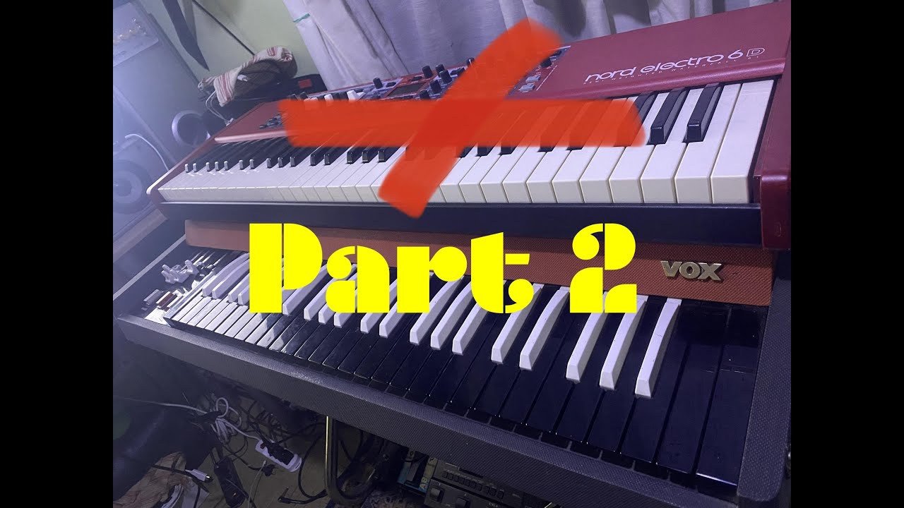 Vox Continental Vs Nord Electro 6d Part 2 #nord #organ #vox #nordelectro #vintage
