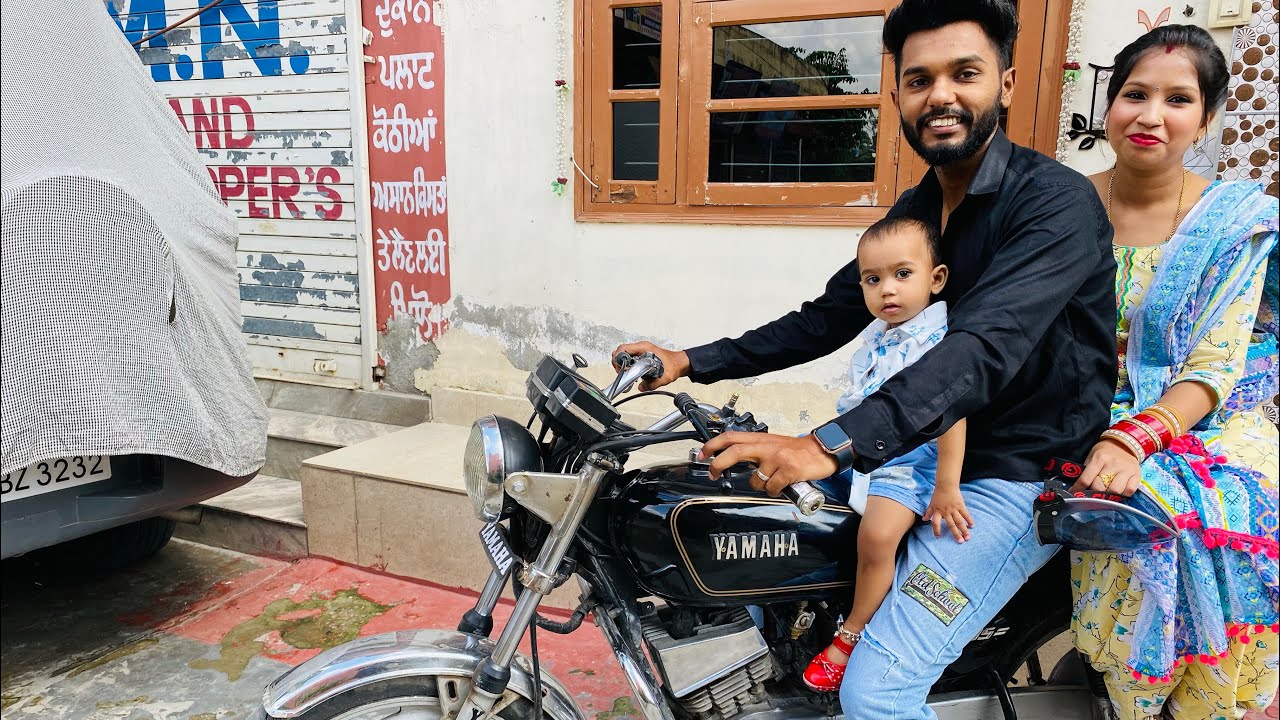 Yamaha rx100 Long ride with family weekend enjoy | Gill rx