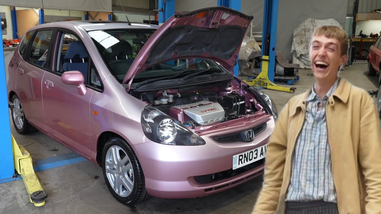 Я поменял двигатель на своей Honda Jazz!