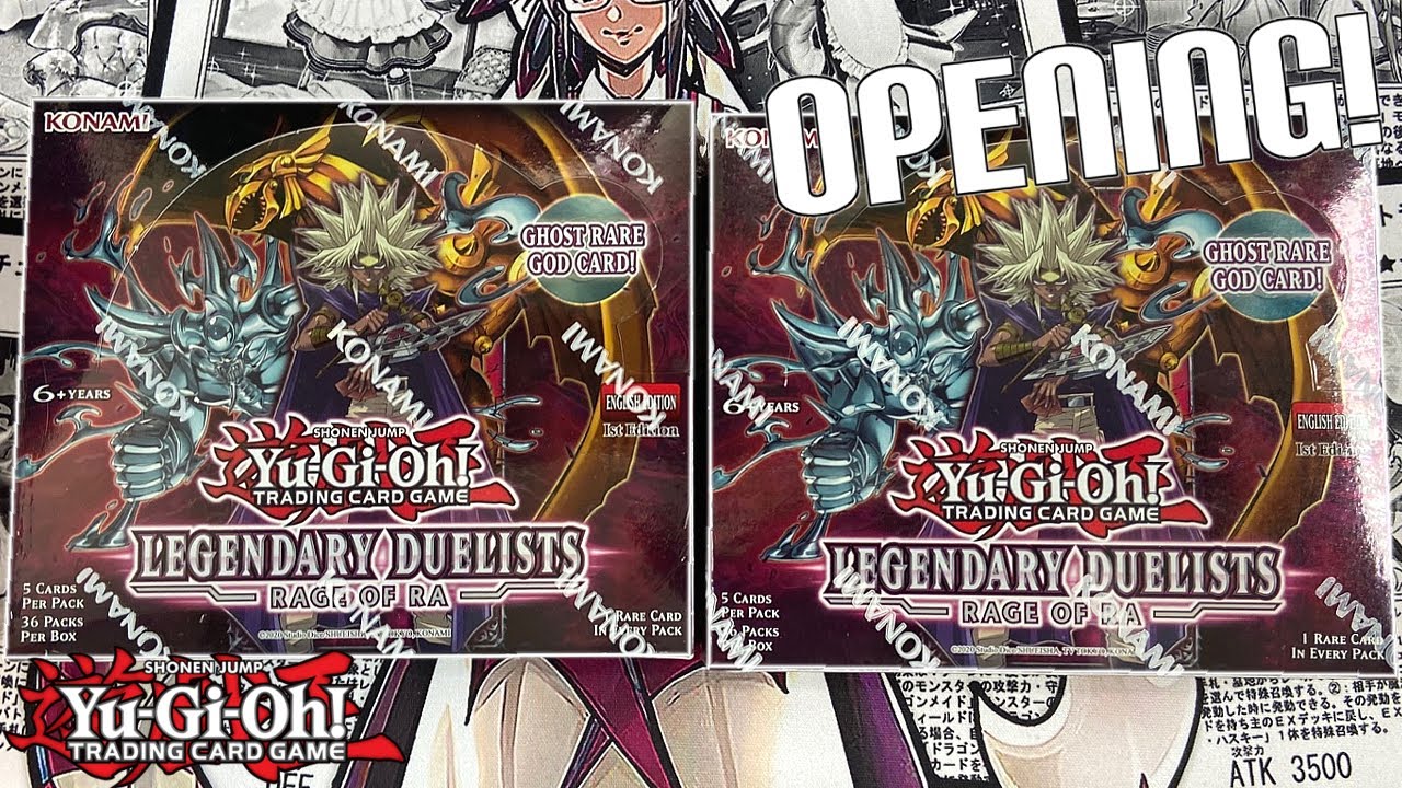 Yu-Gi-Oh! Legendary Duelists: Rage of Ra Double Unboxing