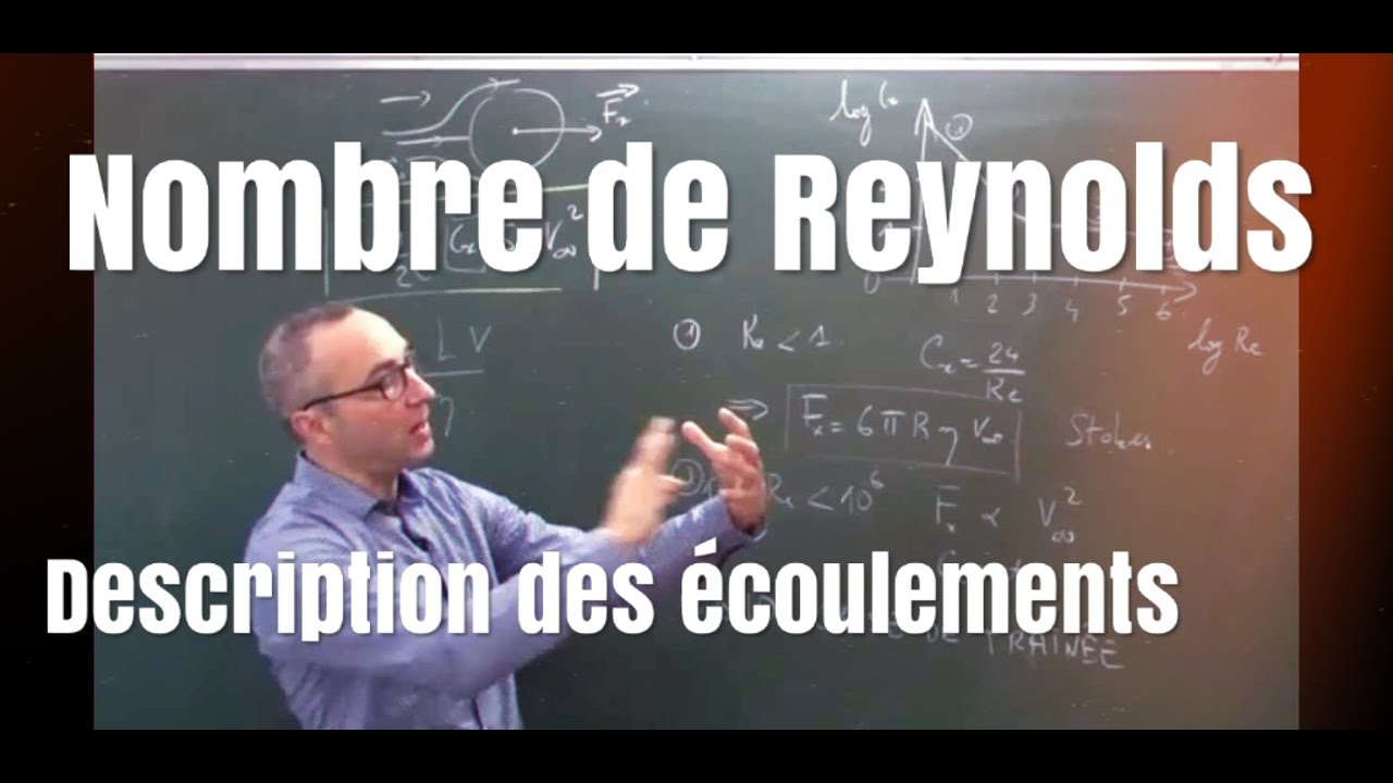 PC/PSI Nombre de Reynolds. Etude descriptive des écoulements autour d'un obstacle