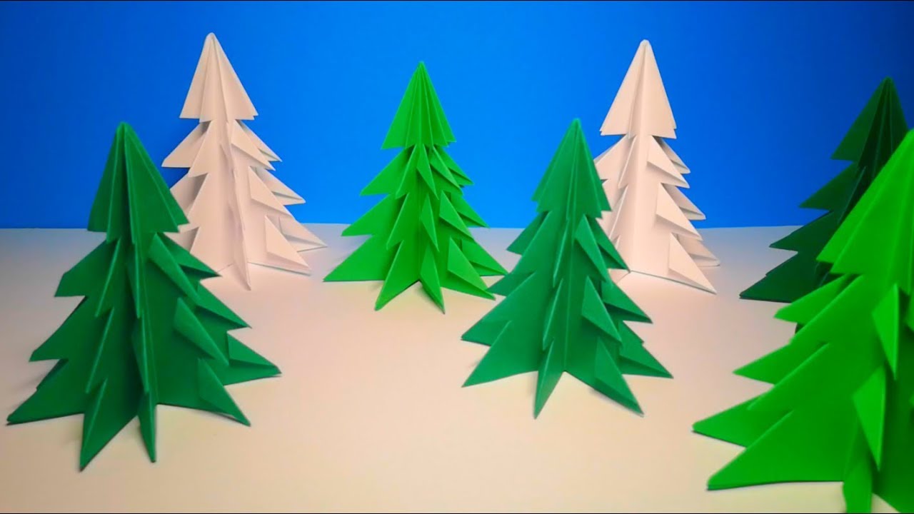 KERSTBOOM VOUWEN - KNUTSELEN met meester Richard (kerst/origami)