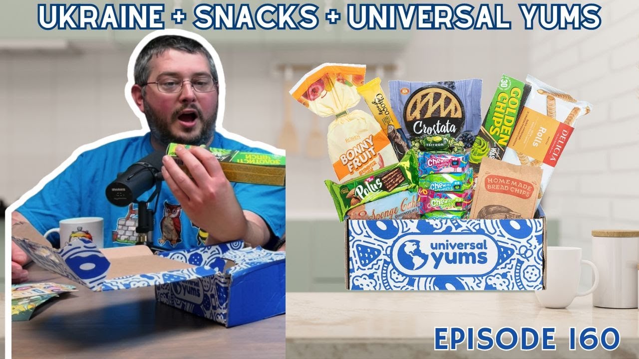 Eating Ukraine SNACKS with UNIVERSAL YUMS!!!