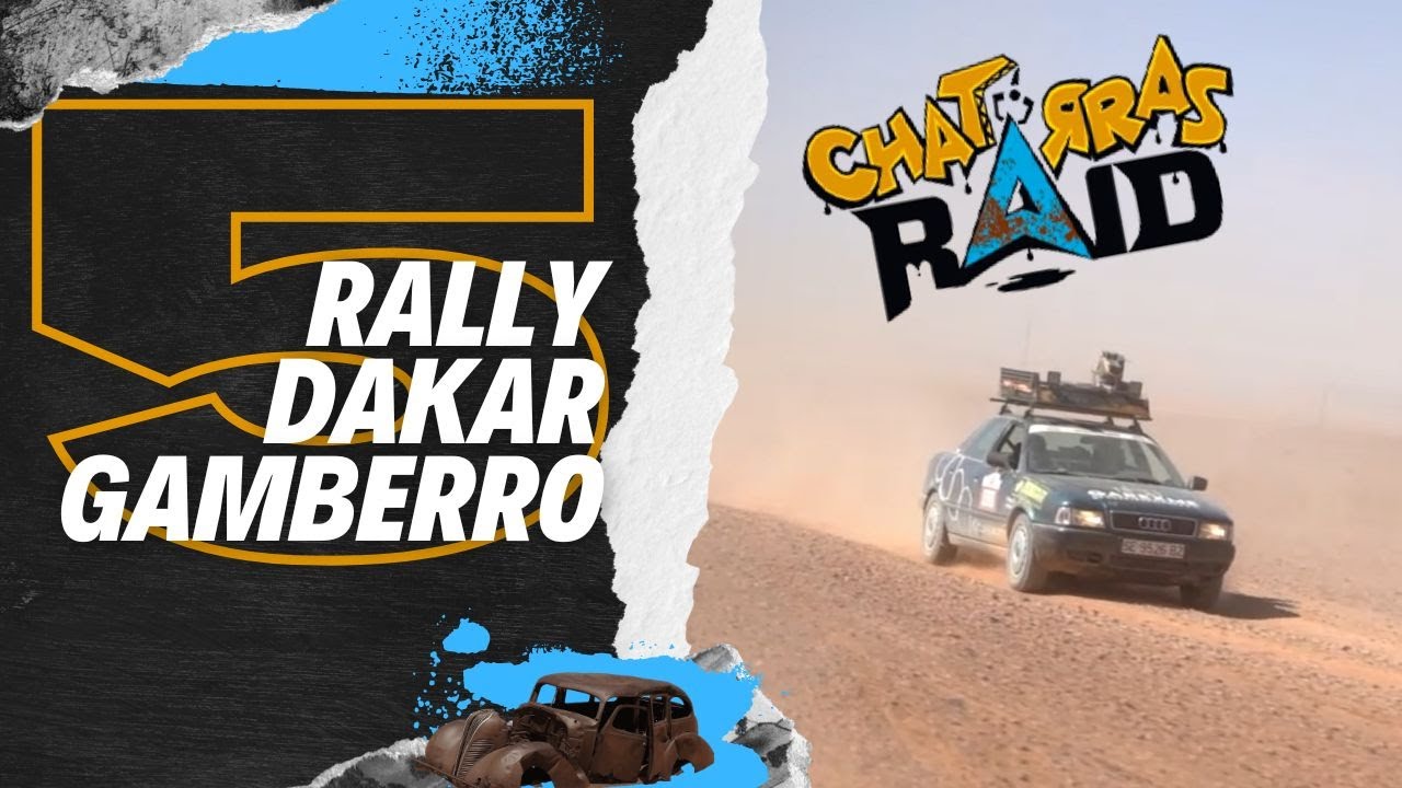 Cuarta etapa RALLY DAKAR mas CANALLA | Chatarras Raid 03/24 | Día 5 - Hassilabied - Sidi Ali