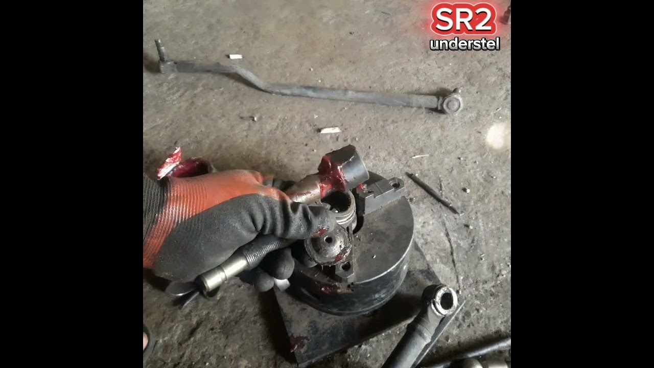 cara perbaikan tie rod mobil yang benar#rekondisi#tierod#mobiltruk#tutorialotomotif