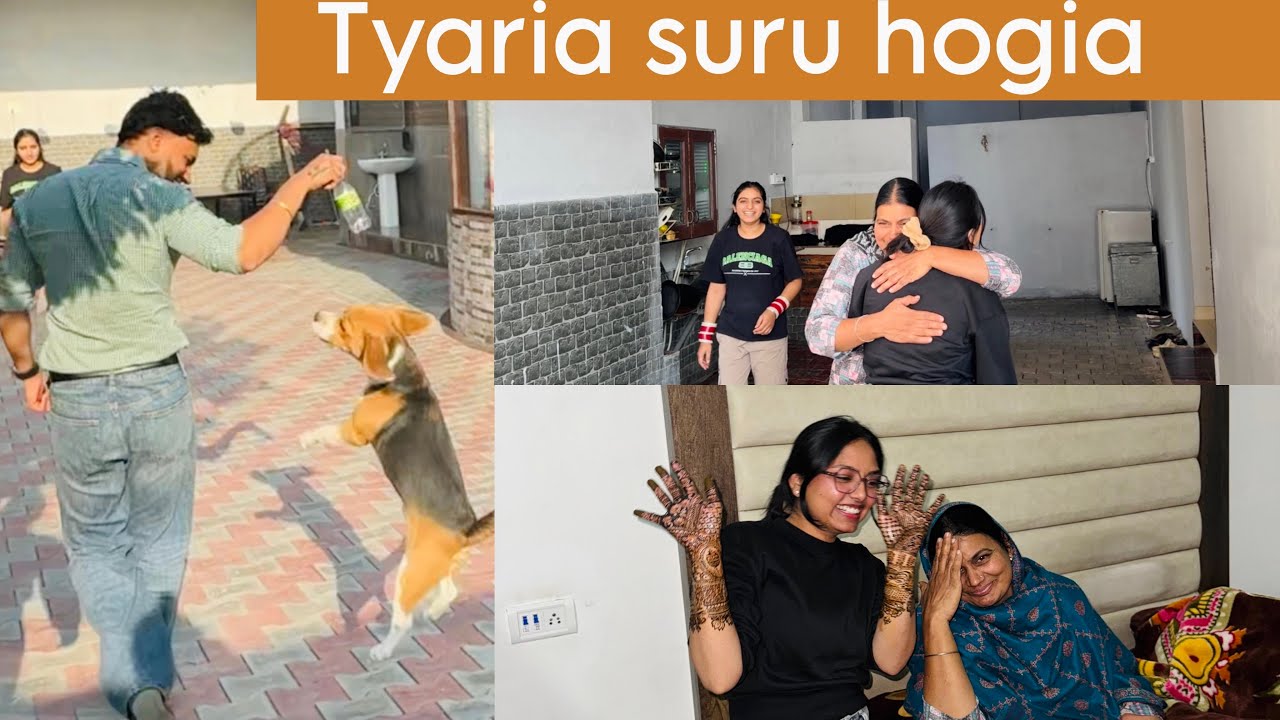 Tyaria Suru Hogia 😍🥰 | Anmol Bhullar | Vlog 