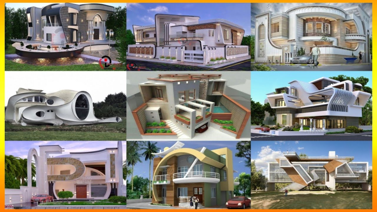 Modern Unique House Design Ideas | Top Beautiful Exterior House Designs ideas | Pandianprabu