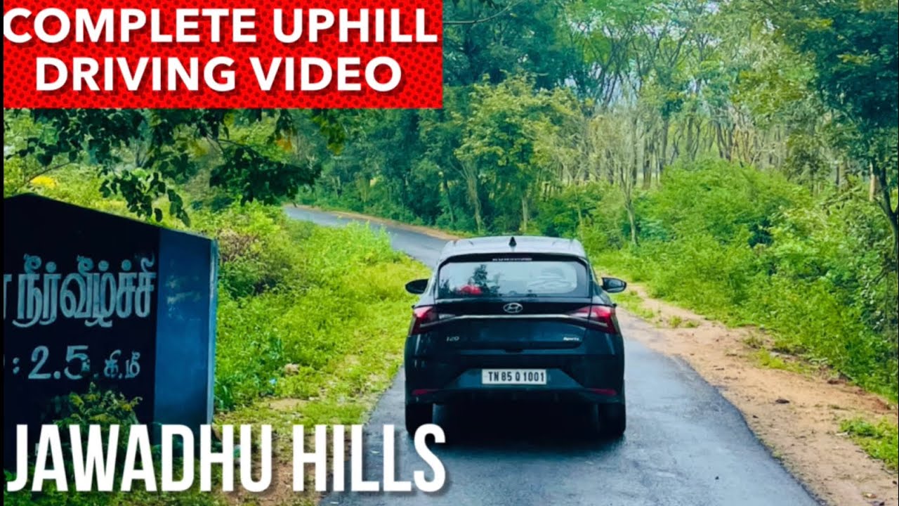 Jawadhu Hills Road Drive | Jamunamarathur Road Trip | Vellore to Jamunamarathur | #letzdoit