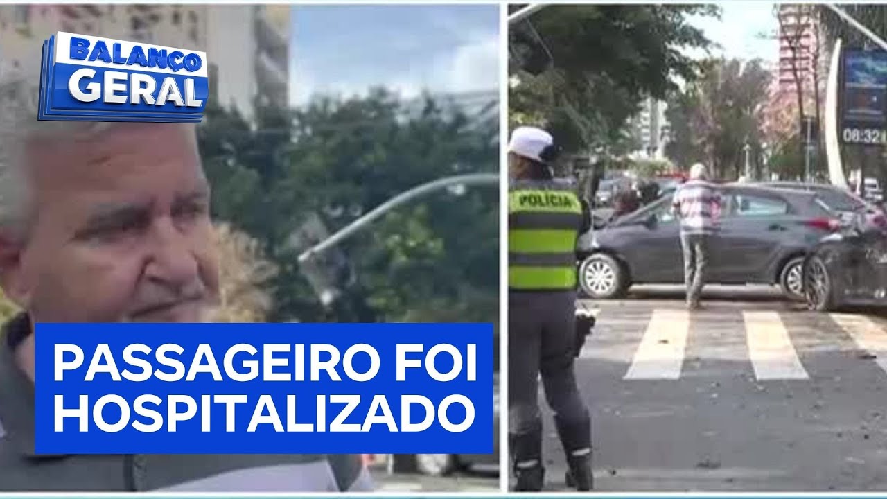 Passageiro de carro atingido por Porsche do influenciador Gato Preto está hospitalizado