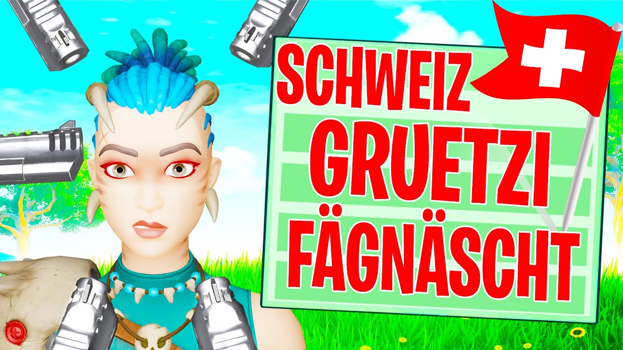 *LACHFLASH* in SCHWEIZER WÖRTER RATEN (Fortnite Kreativ) mit @Odumanpique & @Embekay