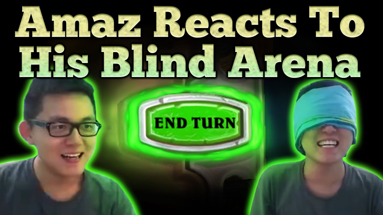 [Hearthstone] Amaz Reacts to His Blind Arena Run