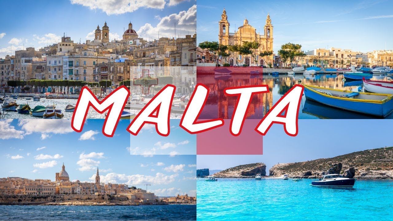 🇲🇹 4K Malta Walking tour - Long Trip Video | Mediterranean paradise🇲🇹