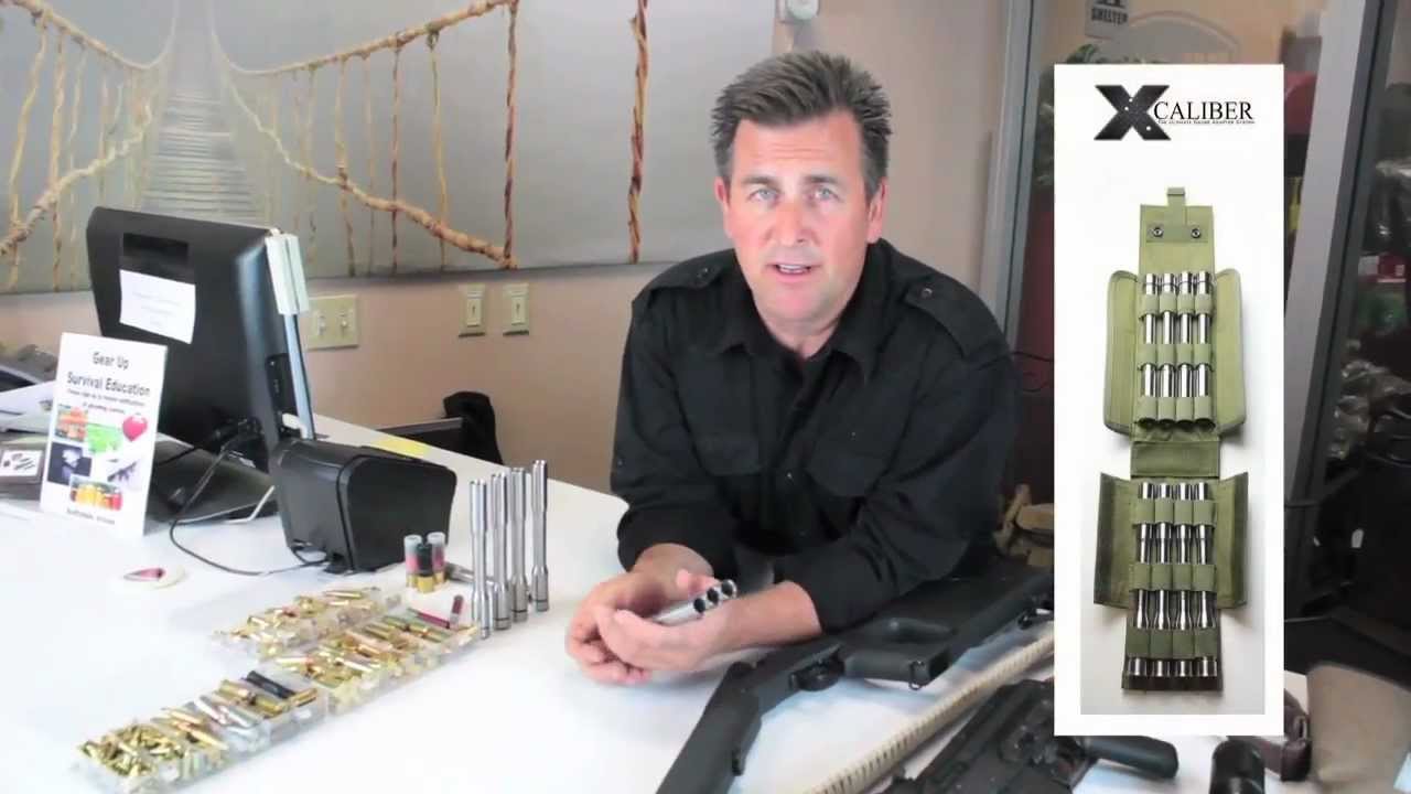 X Caliber Shotgun Gauge Adapter reveal by Tim Ralston of NatGeo 's Doomsday Preppers