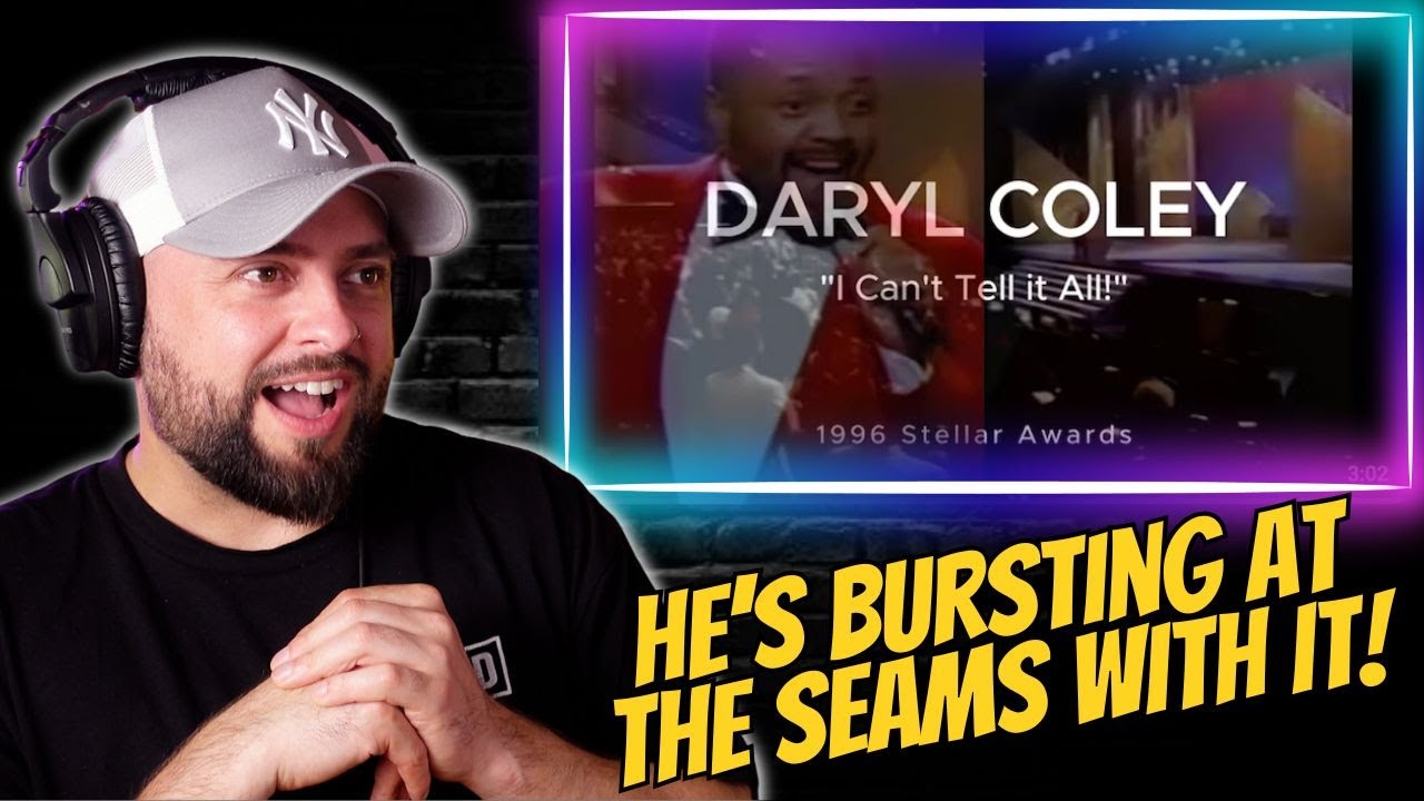 Brit Reacts to Gospel Music | Daryl Coley - I Can't Tell It All | 1996 Stellar Awards