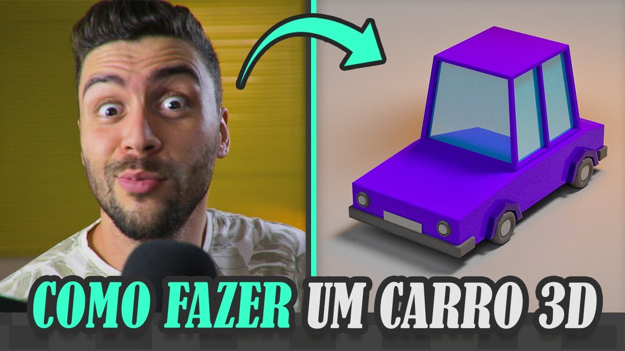Como FAZER um CARRO 3D | Tutorial Zbrush