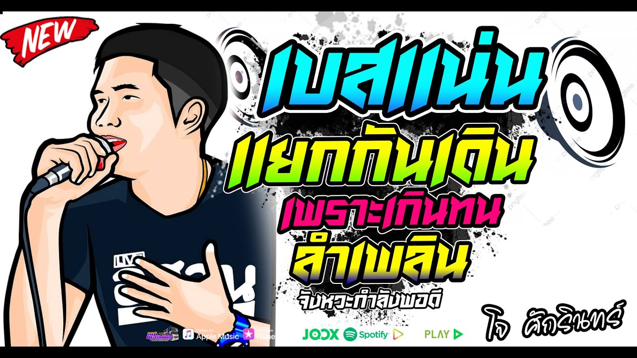 เบสแน่นๆ🎶 แยกกันเดินเพราะเกินทน+ลำเพลิน+ลำเต้ย จังหวะกำลังพอดี #พรชัยออดิโอ no1.