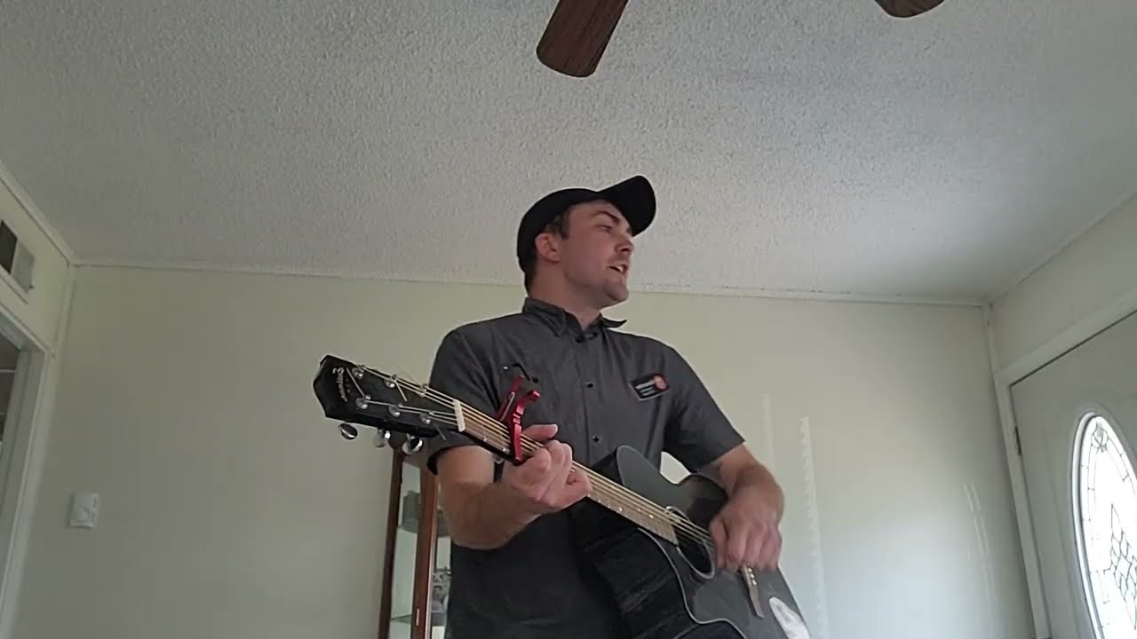 An acoustic cover of "Say it Ain't So" by Weezer