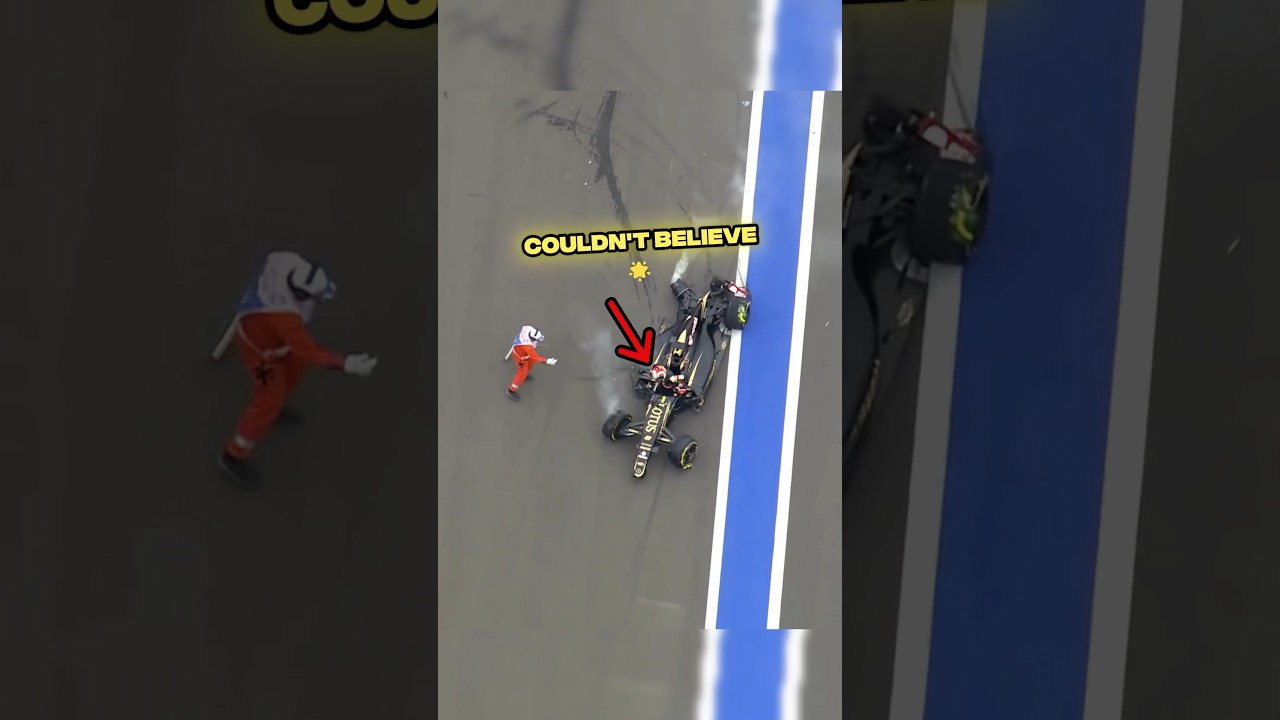 This Track Marshal Got Some Balls! #f1